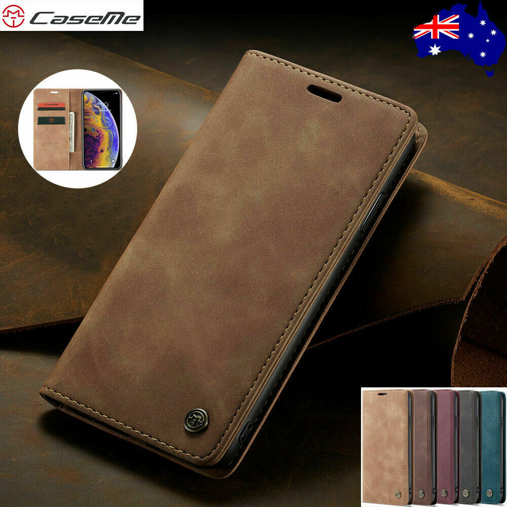 Leather Wallet Magnetic flip cover Case for  iPhone 11 Pro Xs XR Max 8 7 Plus