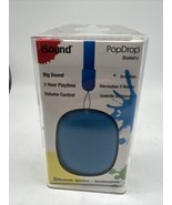 Pop Drop Portable Wireless Speaker Blueberry Bluetooth Blue Speakerphone... - $6.83 CAD
