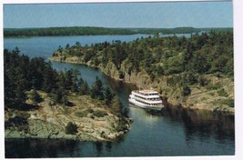 Ontario Postcard Parry Sound Cruise 30000 Islands MV Island Queen - £1.68 GBP