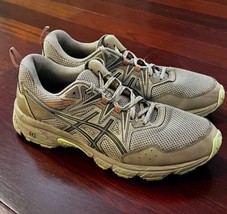 Asics Womens Gel Venture 8 Gray Running Shoes Sneakers Size 9 Trail Cross Train - £31.13 GBP