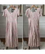 Vintage 90s Jeffrey &amp; Dara Floral Print Wide Leg Jumpsuit 12 Petite - €30,89 EUR