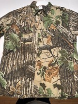 New Discontined Classics Realtree Xtra Oak Leaf Forest Camouflage Shirt Large - £51.72 GBP
