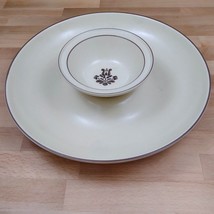 Pfaltzgraff Village Chip Bowl Plate for Chip-n-Dip 11 inch - £18.75 GBP