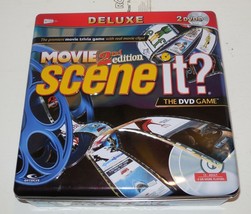 2007 Screenlife Movie 2nd Edition Scene it DVD Board Game 100% COMPLETE in Tin - £11.41 GBP