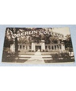 Vintage Oberlin College Ohio Post Card Book Ca.1920&#39;s - $17.95