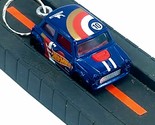 Hot Wheels Race Team Blue Morris Mini Cooper FYC54 1:64 Diecast Keychain... - $10.77