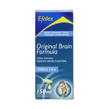 Efalex Omega 3 +6  Food Supplement  Lemon &amp; Lime Flavoured Liquid 150mls  - £19.79 GBP