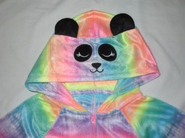NEW One-Piece Pajamas Size 6 7 8 10-12 Blanket Sleeper Fleece Hooded Panda Bear - £19.91 GBP