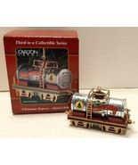 CARLTON CARDS CHRISTMAS ORNAMENT EXPRESS 3.25 INCHES TRAIN RETIRED 1998 - $11.99