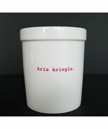 Rae Dunn Kris Kringle farmhouse simple chic utensil crock holder Christm... - $29.99
