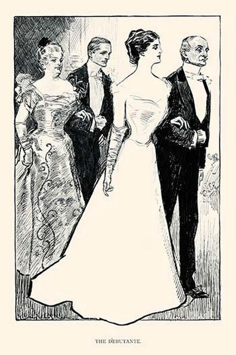 Primary image for The Debutante by Charles Dana Gibson - Art Print