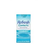 refresh contacts lubricant eye drops 0.4 fl oz (12ml) Exp 2026+ - $13.85