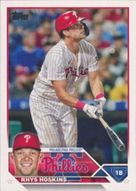 2023 Topps #221 Rhys Hoskins NM-MT Phillies ID:52600 - $1.67