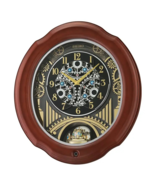 Seiko Pipes and Chimes Gears Melodies Clock, Wood Frame - £533.03 GBP