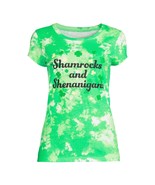 St. Patrick’s Day Junior&#39;s Shamrocks Graphic Tee w/ Short Sleeves Green ... - $469.95 MXN