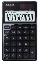 Casio design calculator notebook type 10-digit SL-Z1000BK-N Premium Black - $102.62