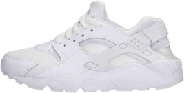 Nike Grade School Huarache Run Sneakers Size 6Y Color White - £75.41 GBP