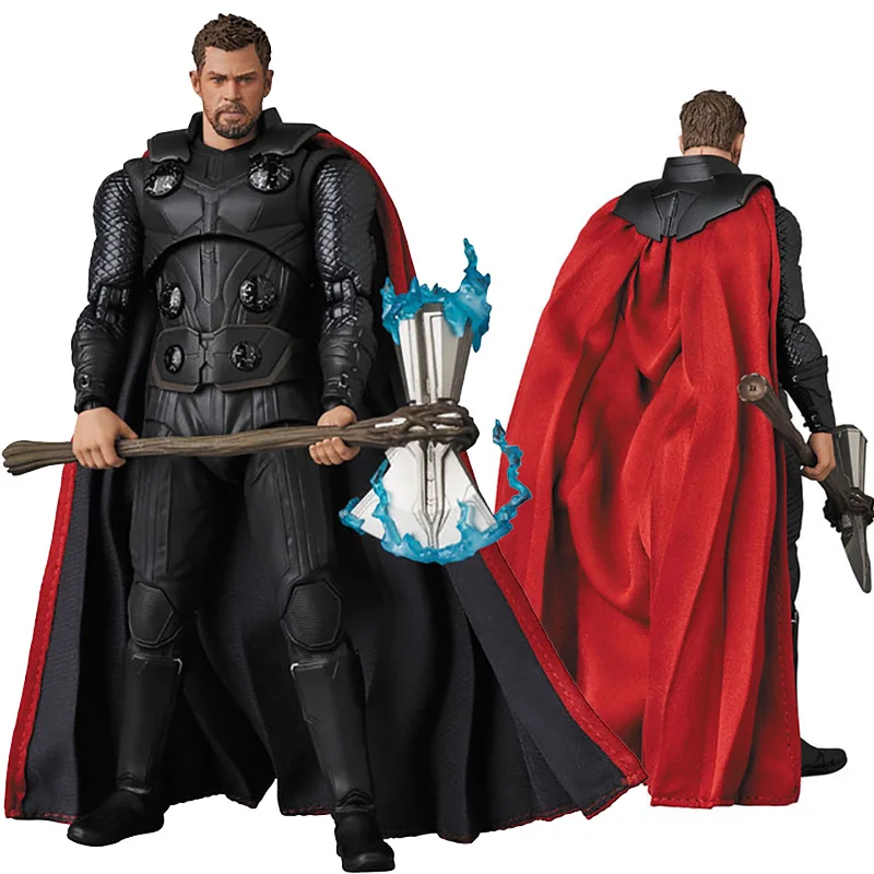 Thor Figure Mafex Aquaman Joker Flash Cyborg Bruce Wayne The Dark Night Action - £29.40 GBP+