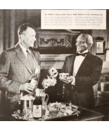 1956 Ralph Bellamy Hiram Walker Advertisement Bourbon Whiskey Vintage DW... - $41.49 CAD