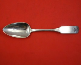 Basket of Flowers by PB and C Coin Silver Serving Spoon 8 3/4&quot; Silverware - £149.38 GBP