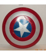 2011 Marvel Hasbro 10&quot; Captain American Plastic Toy Pretend Play Shield - $34.52 CAD