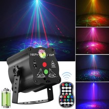 Wireless Dj Disco Stage Party Lights – Battery Powered Laser Light – Sound - £41.51 GBP