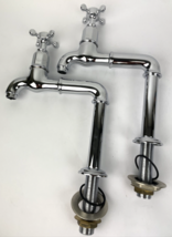 OEM Perrin &amp; Rowe Mayfair Vintage SINK Tall BIB Taps Faucet W Cross Hand... - $7,289.19 MXN