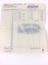 1951 The Buena Vista Beach Hotel Biloxi Mississippi Guest account room charges. - £14.44 GBP