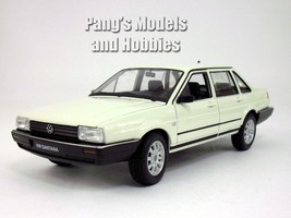 1985 VW Volkswagen Santana / Passat B2 1/24 Scale Diecast Model - WHITE - £28.84 GBP