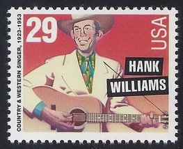 2723A - &quot;Hank William&quot; Scarce Perf 11.2x11.5 Variety Cat $12 Mint NH - £4.45 GBP