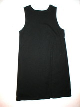 New NWT $189 Womens Taylor Dress 2P 2 Petite Black Well made Sheath Sleeveless  - £118.43 GBP