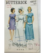 Vintage Butterick 4377 Womens Bridal Sewing Pattern Bridesmaid Craft Dre... - £23.69 GBP