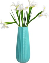 Gelive Ceramic Flower Vase, Ikebana Flower Arrangement, Decorative Bud, Blue - £23.88 GBP