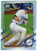 2021 Topps Chrome #117 Corey Seager Los Angeles Dodgers Refractor - £1.17 GBP