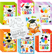 Kindergarten Graduation Coloring Books - 24Pcs Congrats Grad DIY Color-I... - £26.35 GBP