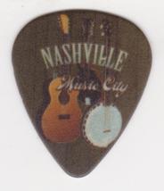 NASHVILLE Tennessee MUSIC CITY USA Promo GUITAR PICK - ACOUSTIC GUITAR C... - £6.26 GBP