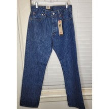 Levis 501 Original Fit Mens Jeans W32 L32 Button Fly Western Classic blokecore - $32.67