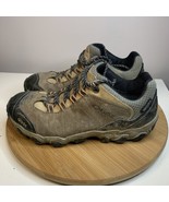 Oboz Bridger Low B-Dry Waterproof Hiking Shoes Men&#39;s Size 8 Brown Boots - $940.64 MXN