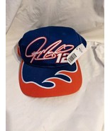 #12 Jeremy Mayfield Snapback Hat Cap Mobil 1 Flame Sawtooth NASCAR NWT  - $44.54