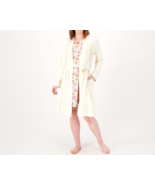 Berkshire Homewear Silky Smooth Wrap Robe with Sleep Dress Custard/Bloom... - £23.79 GBP