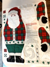 Daisy Kingdom Santa Door Panel Christmas 43” Door Panel 3201 Vintage - £6.95 GBP