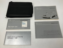 1996 Mercedes E300 E320 E430 Turbodiesel Owners Manual Set with Case A01B39024 - $49.49