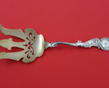 Rococo by Shiebler Sterling Silver Asparagus Fork Pierced Goldwashed 9 1/2&quot; - $484.11