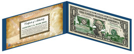 WYOMING State $1 Bill *Genuine Legal Tender* U.S. One-Dollar Currency *Green* - £9.72 GBP