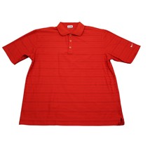 Nike Shirt Mens Medium M Red Golf Polo Dri Fit Lightweight Golfing Casual  - $18.69