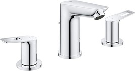 Grohe 20225001 Bauloop Bathroom Faucet, Wide, Starlight Chrome - £175.38 GBP