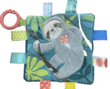 Mary Meyer Taggies Lovey Crinkle Me Molasses Sloth 6 x 6 Lovey hang toy ... - $11.07