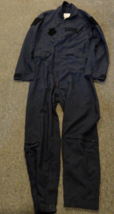 Usgi Military Sag Missile Crew Non Fire Resistant Blue Coverall 38 Chest - £32.94 GBP