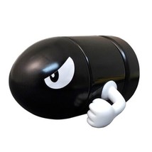 Nintendo Super Mario Bullet Bill Mints In Replica Figural Metal Tin NEW SEALED - £3.18 GBP