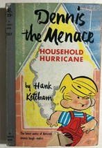 DENNIS THE MENACE Household Hurricane by Hank Ketcham (1961) Pocket Book... - $13.55 CAD